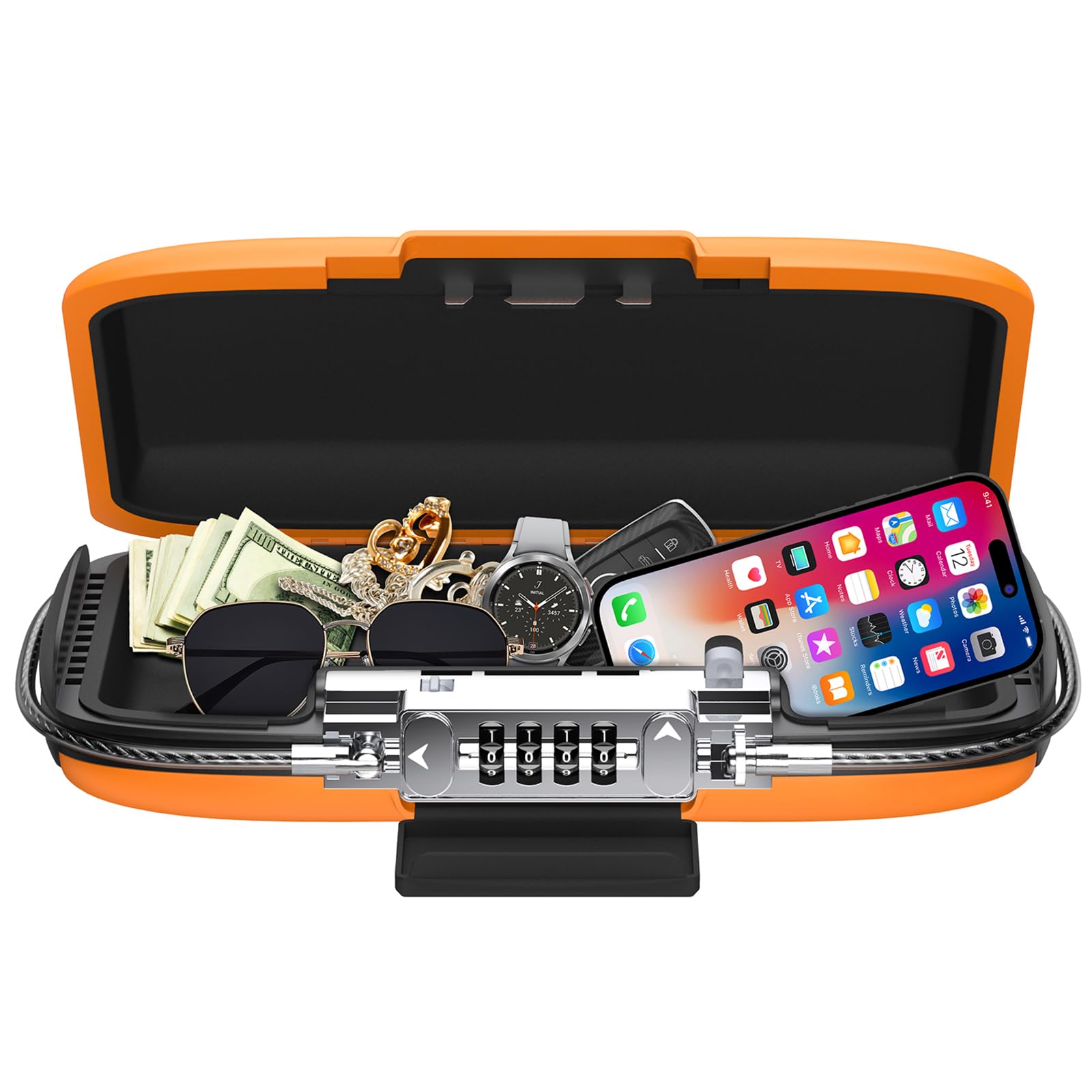 Coffre-fort portable avec serr - Chain Lock Combination avis et prix