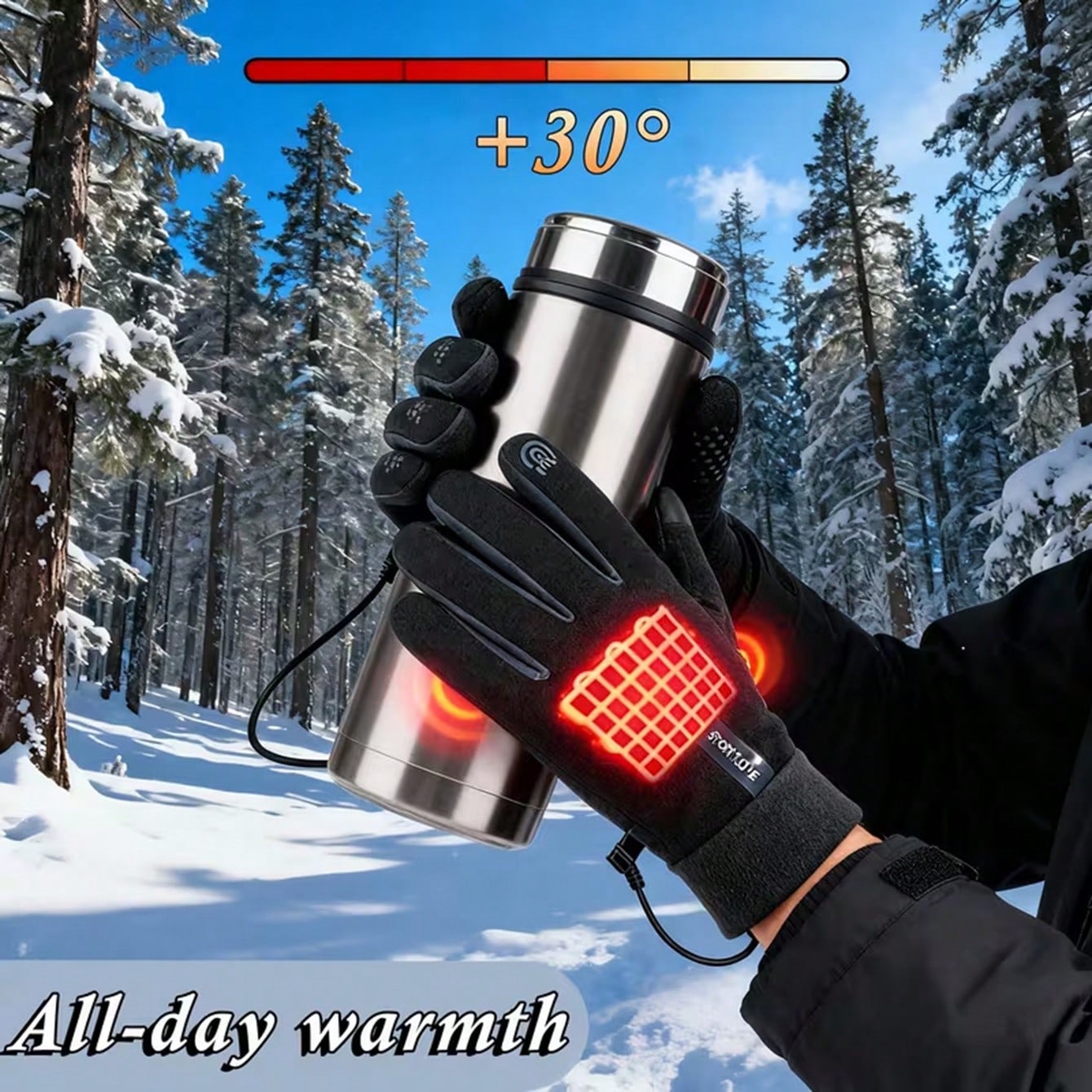 Gants chauffants sans batterie - Cycling Commute Essentials avis et prix